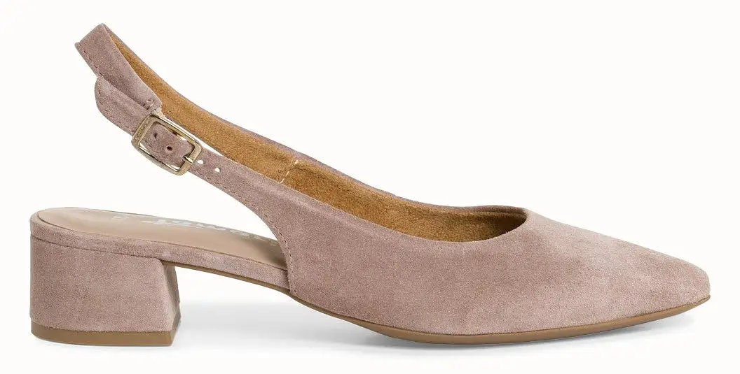 Tamaris 29500-42 Womens Leather Slingback Pump