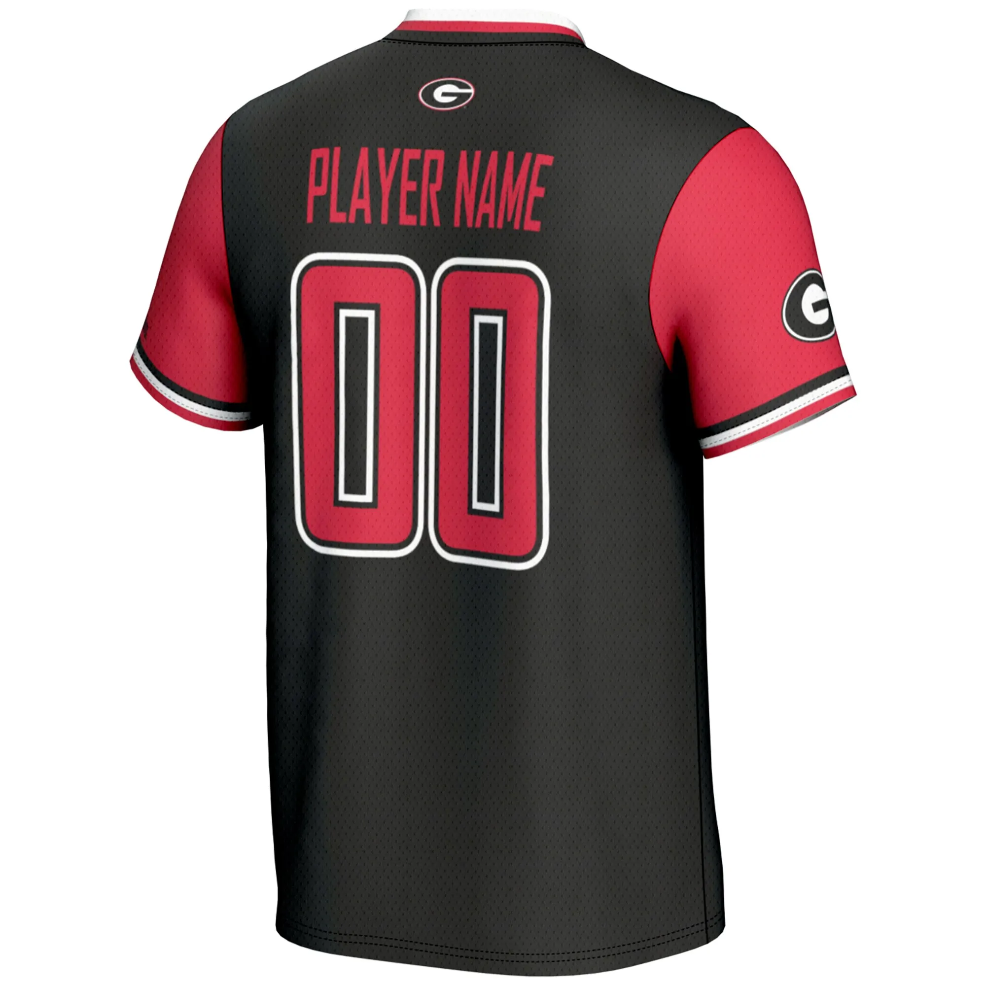 Unisex GameDay Greats  Black Georgia Bulldogs  NIL Pick-A-Player Lightweight Softball Jersey