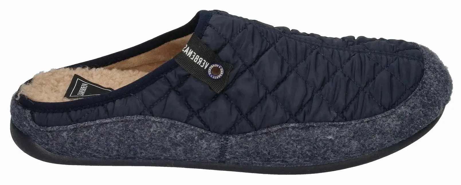 Verbenas Earth Savena/Picos Mens Warm Lined Slipper